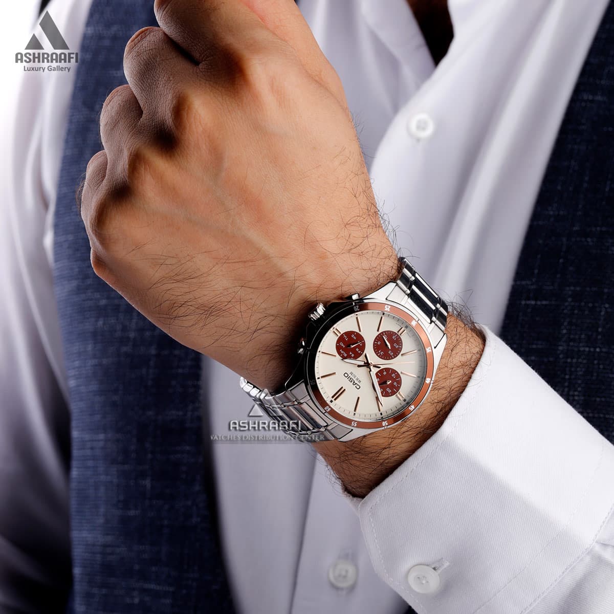 ساعت مردانه کاسیو Casio MTP-1374D-5A2V — تصویر ۴