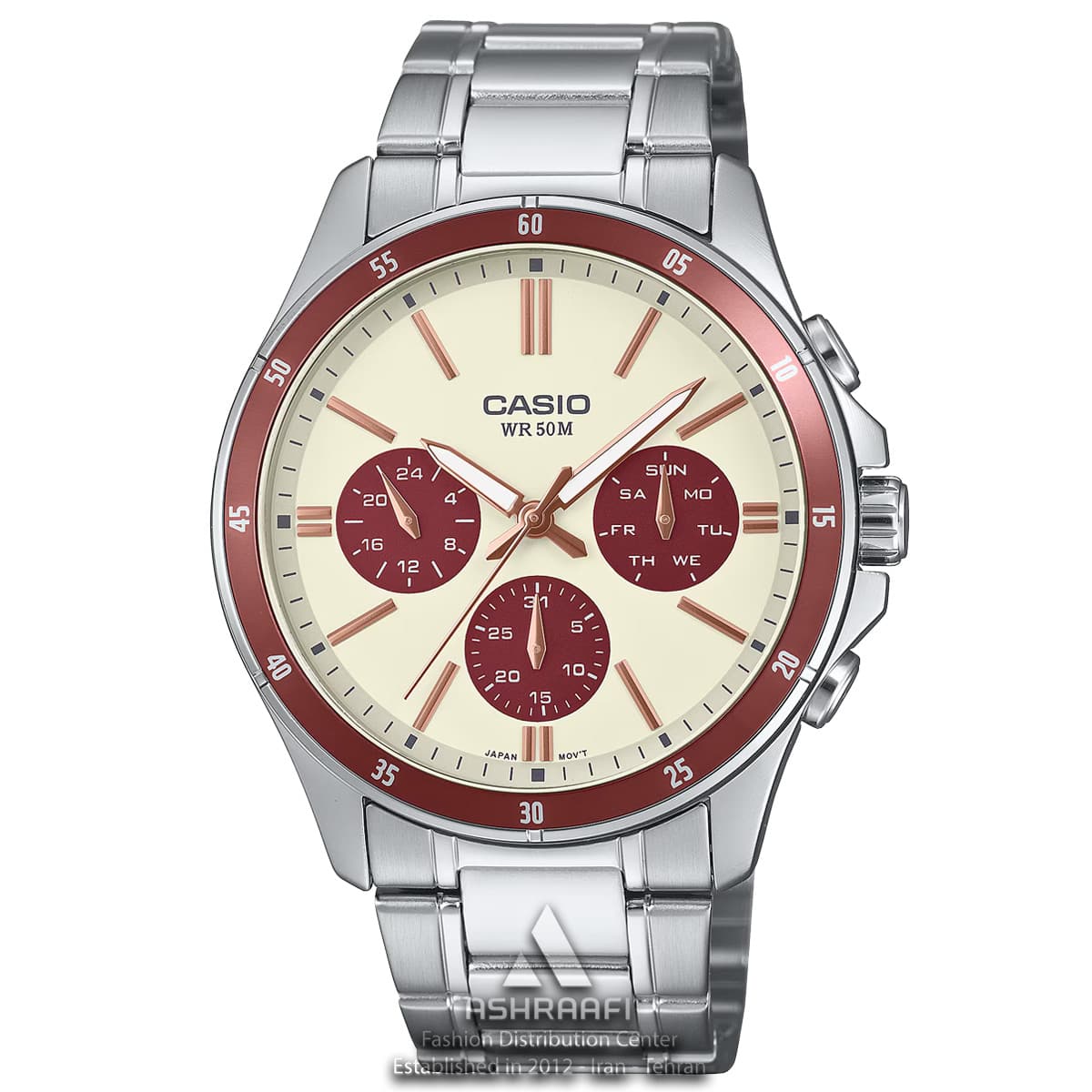 ساعت مردانه کاسیو Casio MTP-1374D-5A2V