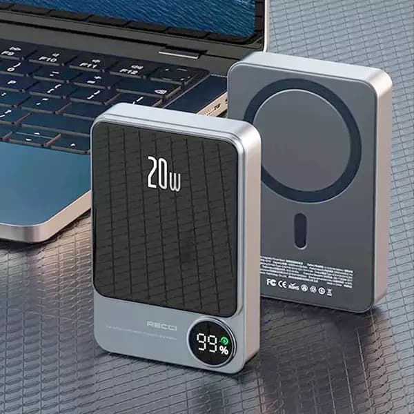 پاوربانک رسی مدل RPB-W16 ظرفیت 10000 میلی آمپر ساعت — تصویر ۵
