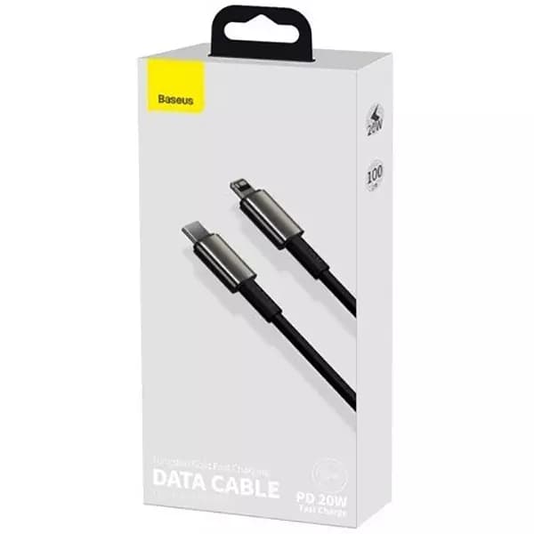 کابل تبدیل USB-C به لایتنینگ بیسوس مدل CATLWJ-01 طول 1متر — تصویر ۶