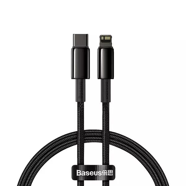 کابل تبدیل USB-C به لایتنینگ بیسوس مدل CATLWJ-01 طول 1متر