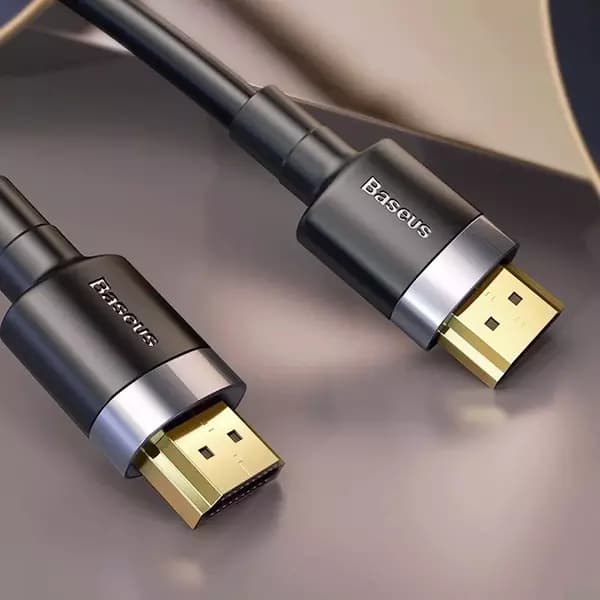 کابل 2 متری HDMI به HDMI 4K بیسوس مدل CADKLF-F01 — تصویر ۴