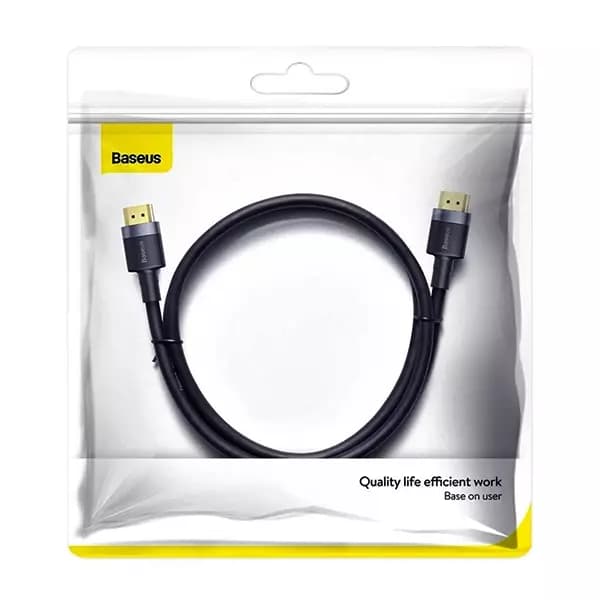 کابل 2 متری HDMI به HDMI 4K بیسوس مدل CADKLF-F01 — تصویر ۷