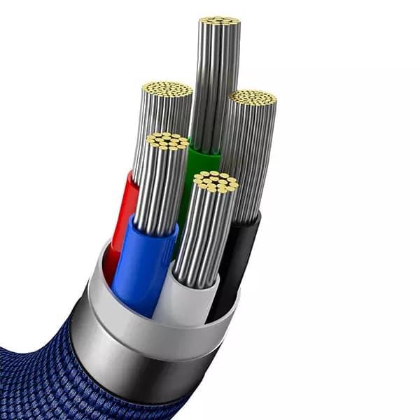 کابل تبدیل USB-C به لایتنینگ بیسوس مدل CAJY000303 طول 2 متر — تصویر ۴