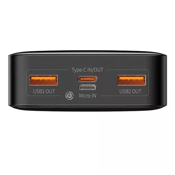 پاوربانک بیسوس مدل ppdml-m01 ظرفیت 20000 میلیآمپر ساعت — تصویر ۴