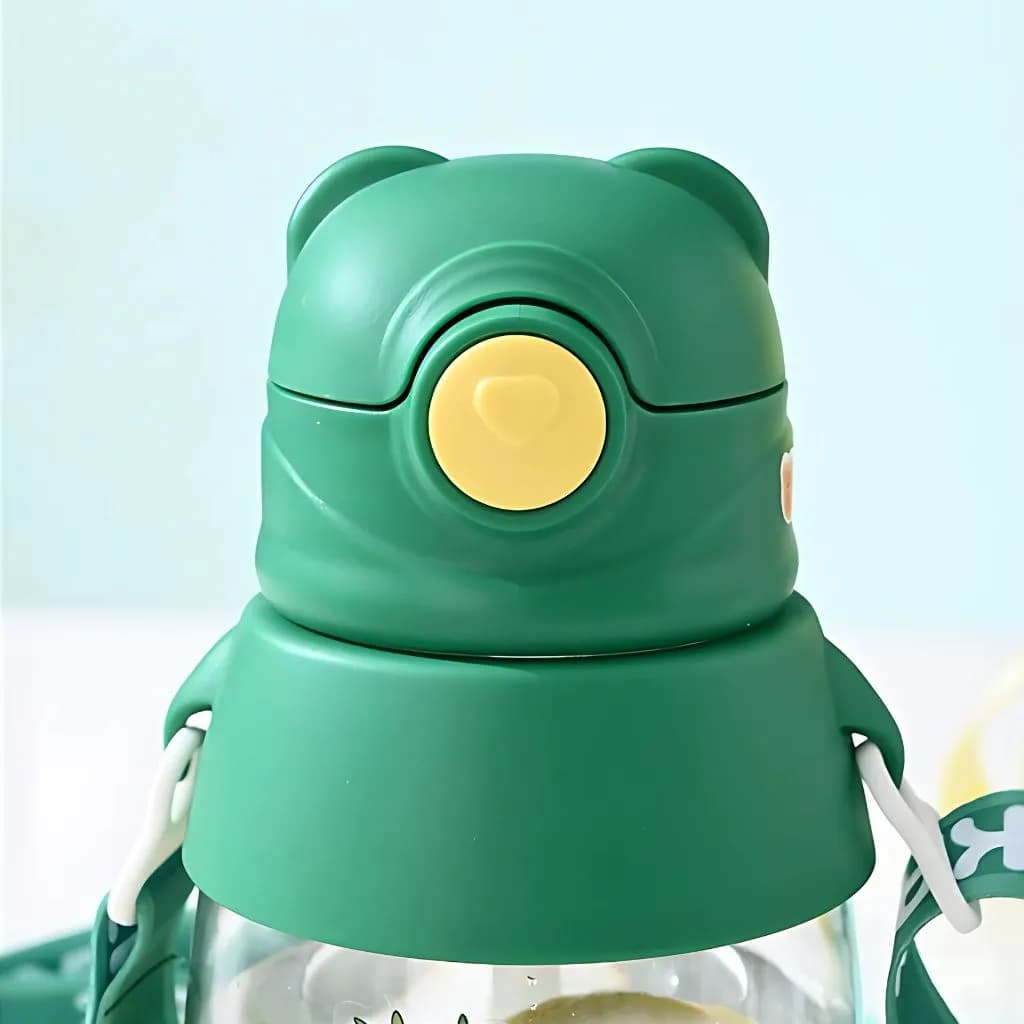 قمقمه کودک مدل نی دار طرح پاندا 500ML کد 9193 — تصویر ۵