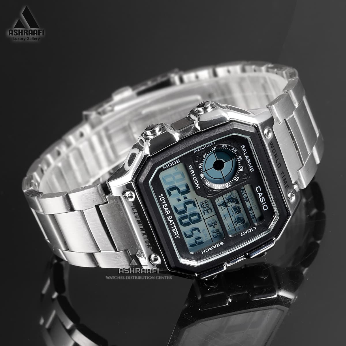 ساعت کاسیو دیجیتالی Casio AE-1200-SK — تصویر ۵