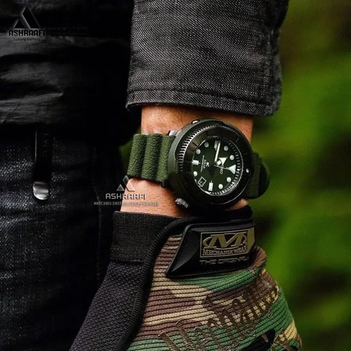 ساعت مردانه سیکو Seiko Prospex SNE535-GK — تصویر ۴