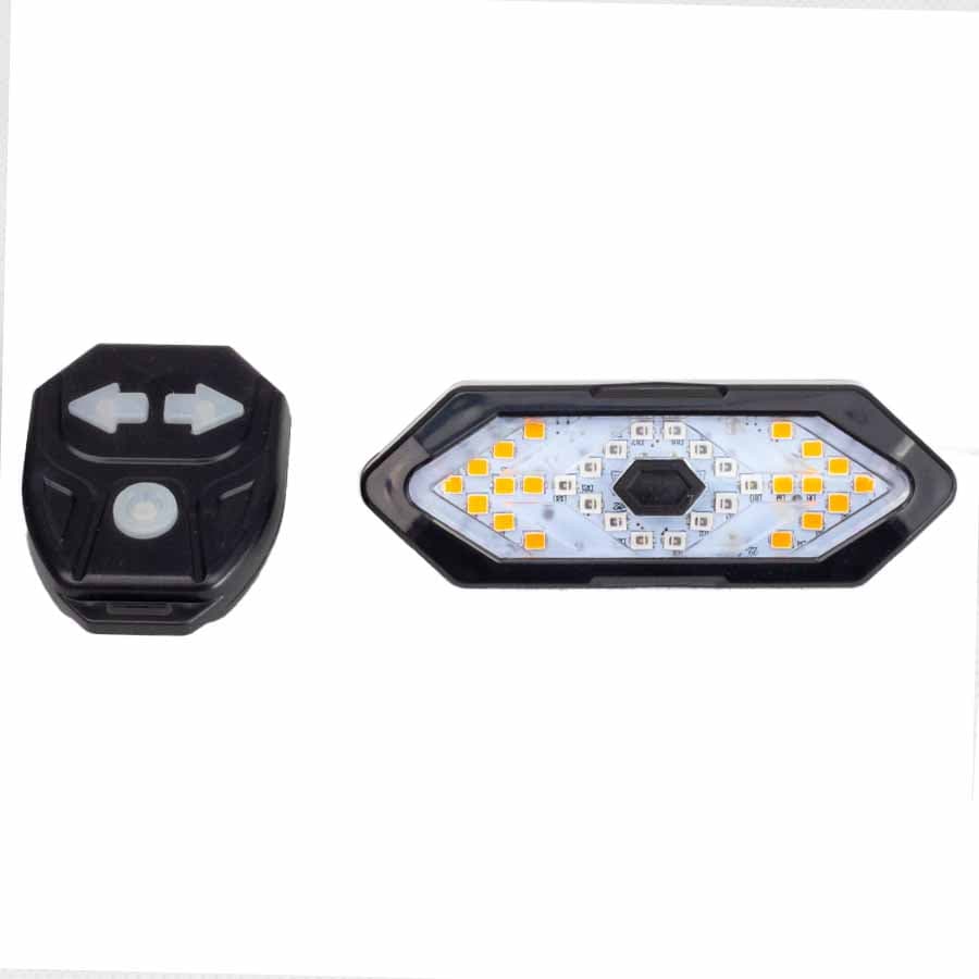 چراغ خطر شارژی دوچرخه راهنما دار بیسیم LED FY-1820 — تصویر ۷