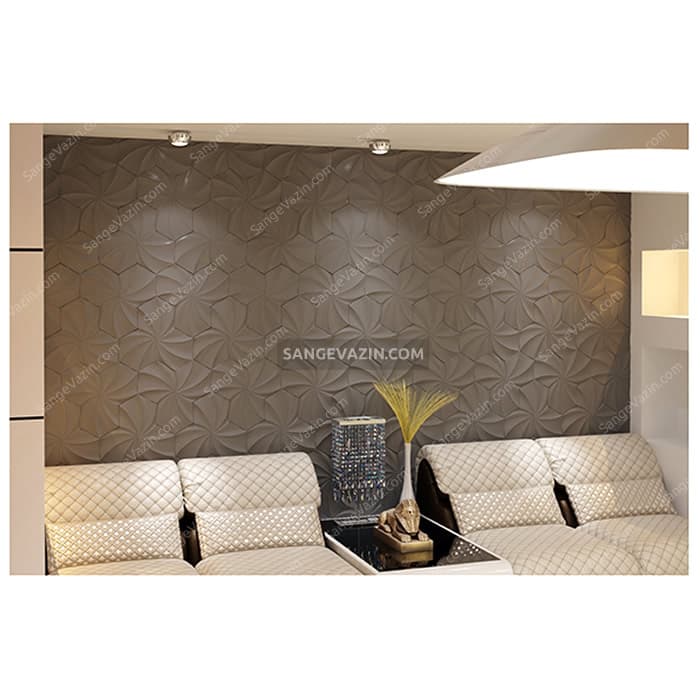 دیوار پوش سه بعدی دکوراتیو صدف — تصویر ۲