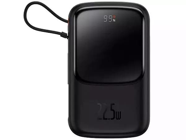 پاوربانک 22.5 وات بیسوس مدل PPQD020101 ظرفیت 10000 میلی آمپر ساعت — تصویر ۲