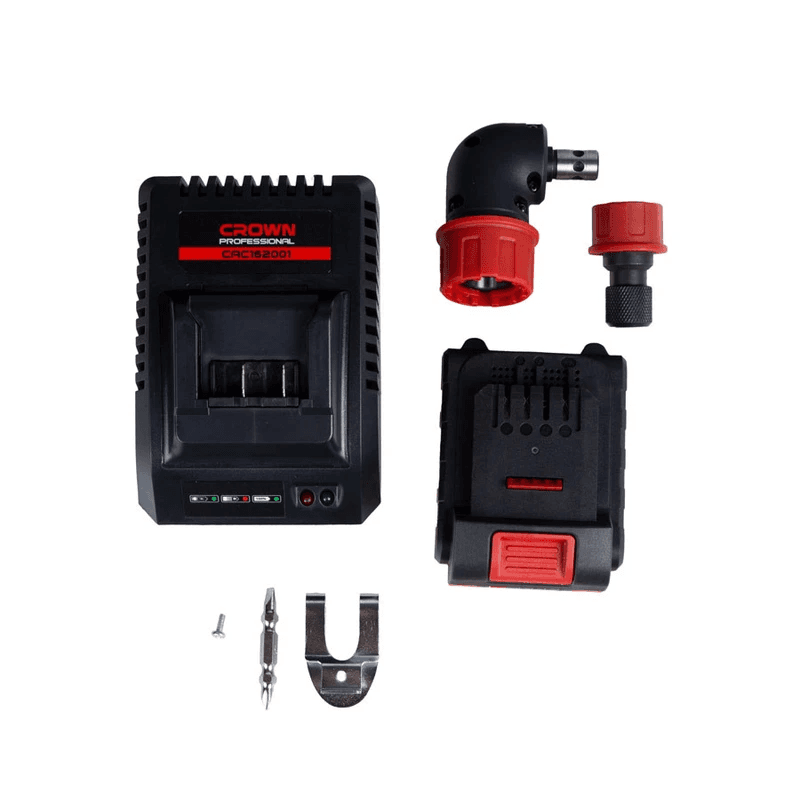 دریل شارژی 10 میلیمتر 16 ولت کرون کد CT21082 — تصویر ۷