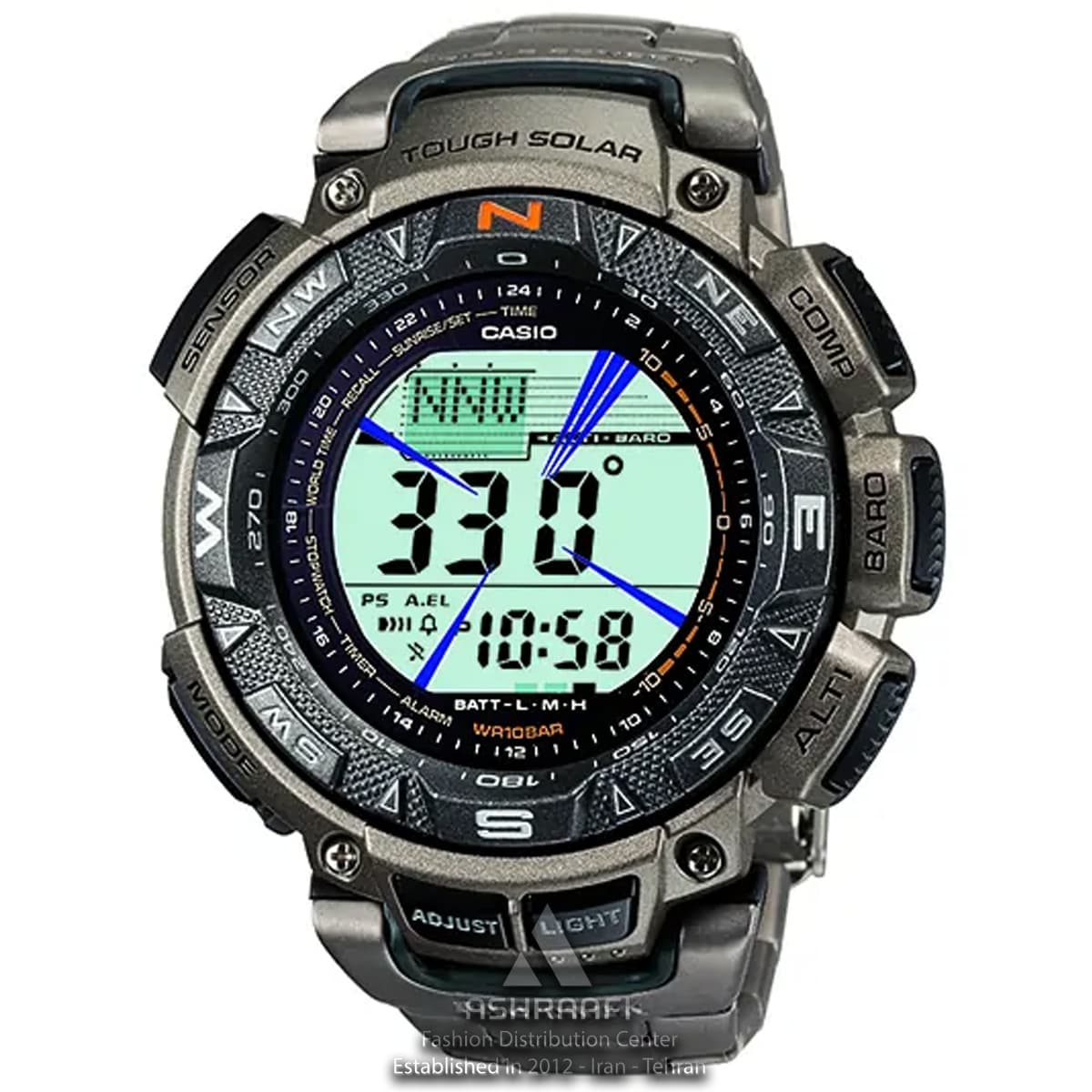 ساعت کاسیو پروترک دست دوم Casio ProTrek PRG-240T-7DR
