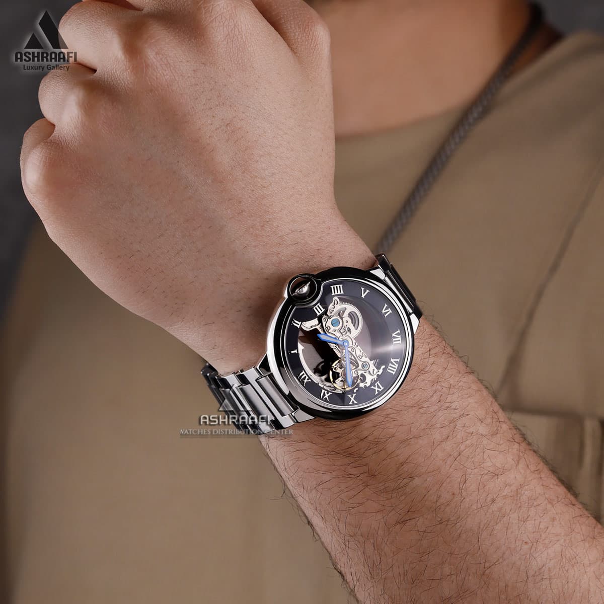 ساعت مردانه کارتیه Cartier Ballon Bleu 3109K — تصویر ۷