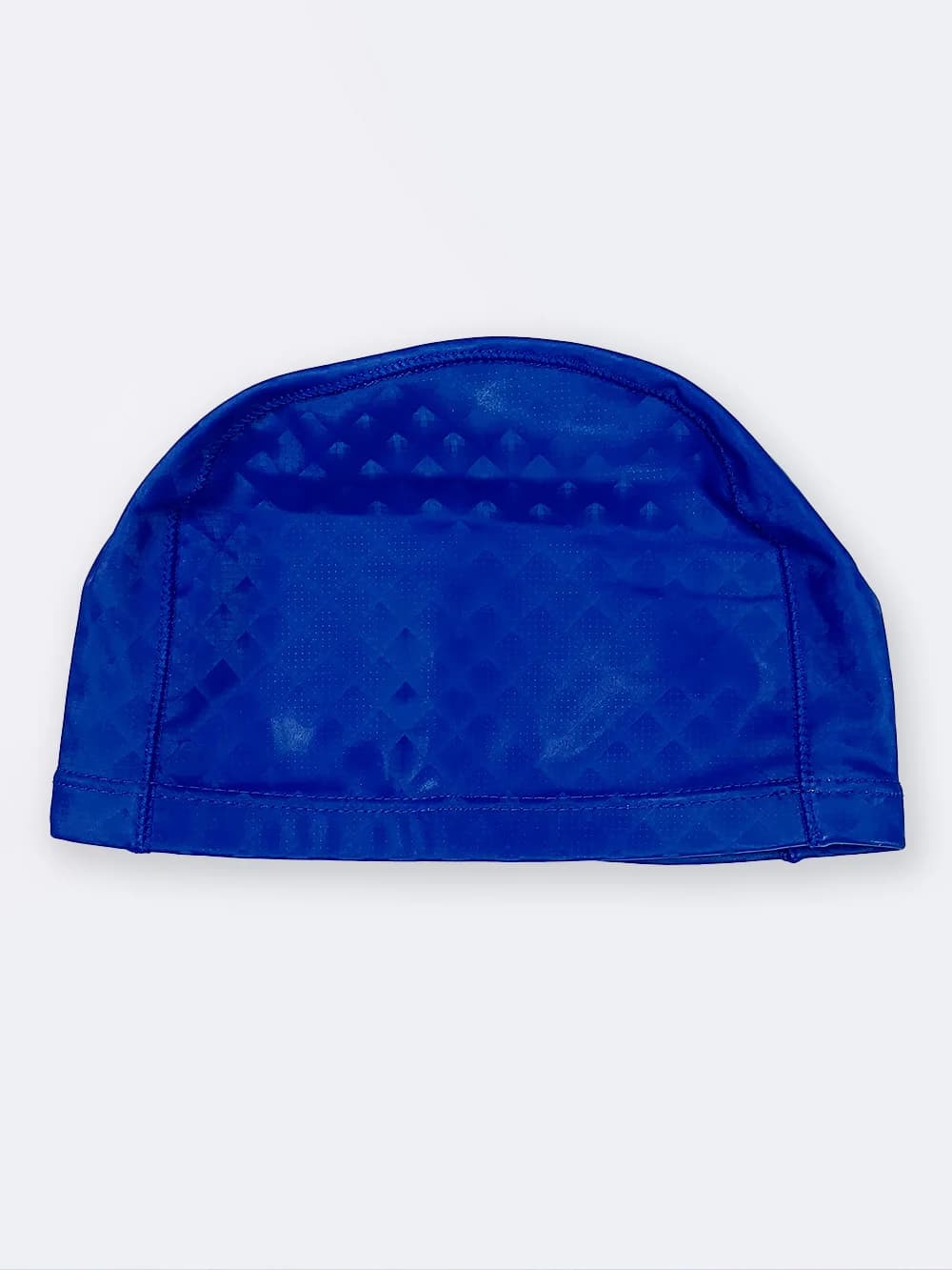 کلاه شنا زنانه و مردانه آبی رنگ سه بعدی اسپیدو ( Speedo ) با جنس فومی ضد کلر — تصویر ۲