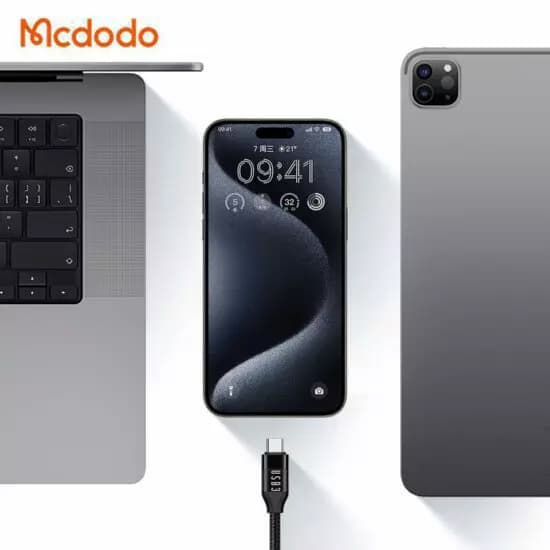 کابل تایپ سی به تایپ سی مک دودو مدل CA-7132 طول 1.2 متر 100وات — تصویر ۴