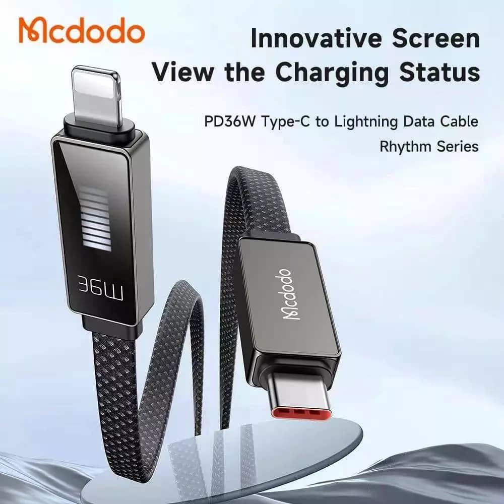 کابل تبدیل USB-C به لایتنینگ مک دودو مدل CA-496 طول 1.2 متر — تصویر ۵