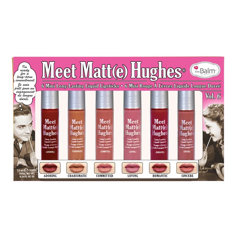 ست مینی رژ لب مایع د بالم مدل Meet Matt(e) Hughes – ۶ عددی