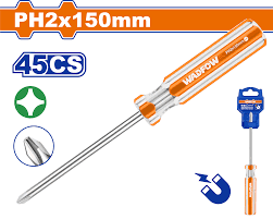 پیچ گوشتی چهارسو دسته کریستالی وادفو سایز 150*6 کد wsd6226