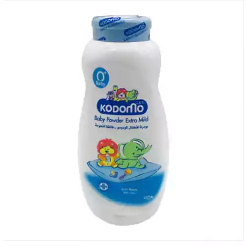 پودر بدن بچه کودومو kodomo extra mild مناسب پوستهای حساس 180 گرم