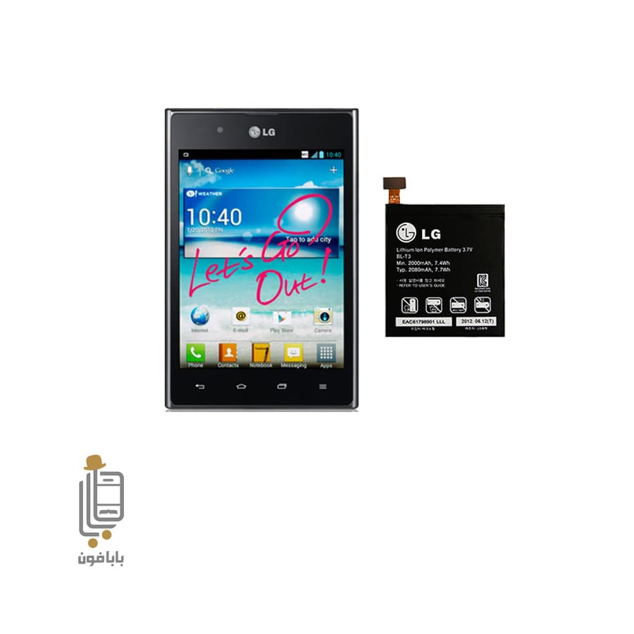 باتری اصلی LG Optimus Vu P895 مدل BL-T3
