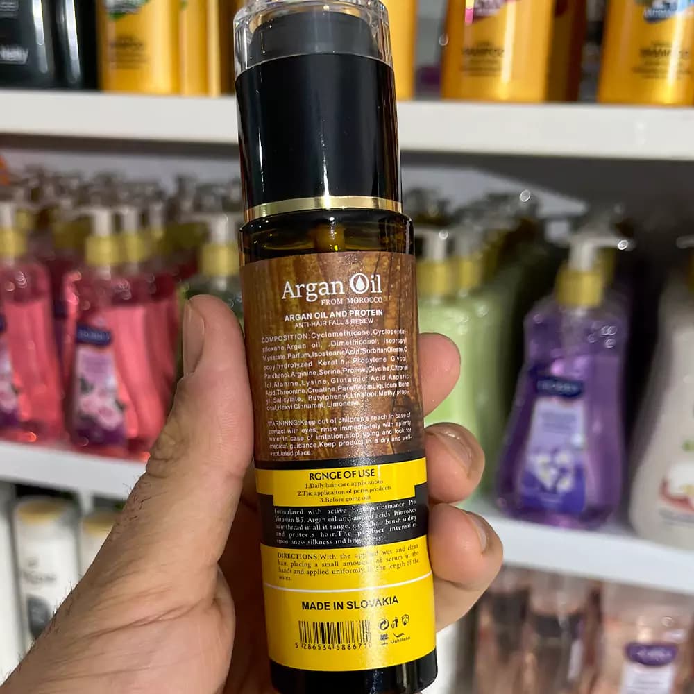روغن آرگان لایتنس بدون سولفات حجم 100 میل — تصویر ۳