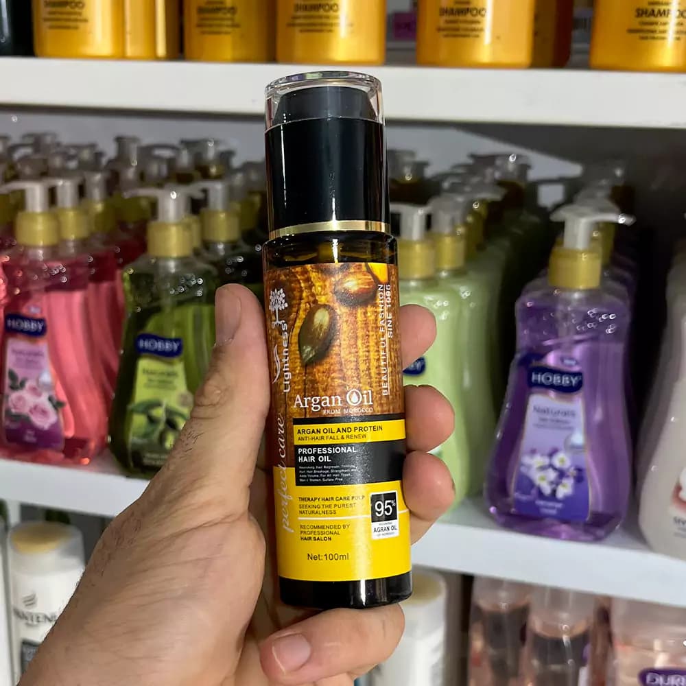 روغن آرگان لایتنس بدون سولفات حجم 100 میل — تصویر ۲