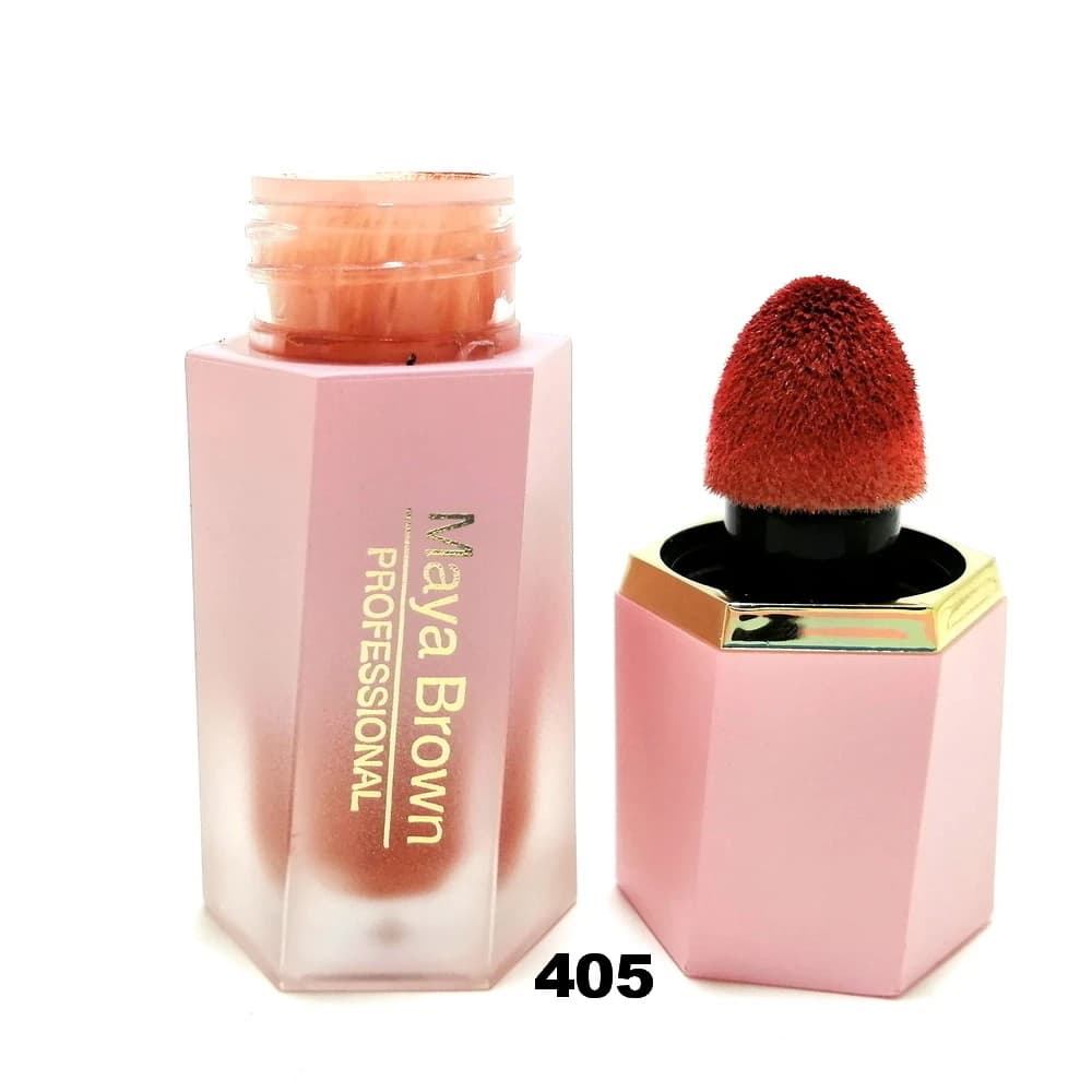 رژگونه مایع مایابراون کد Maya Brown 405