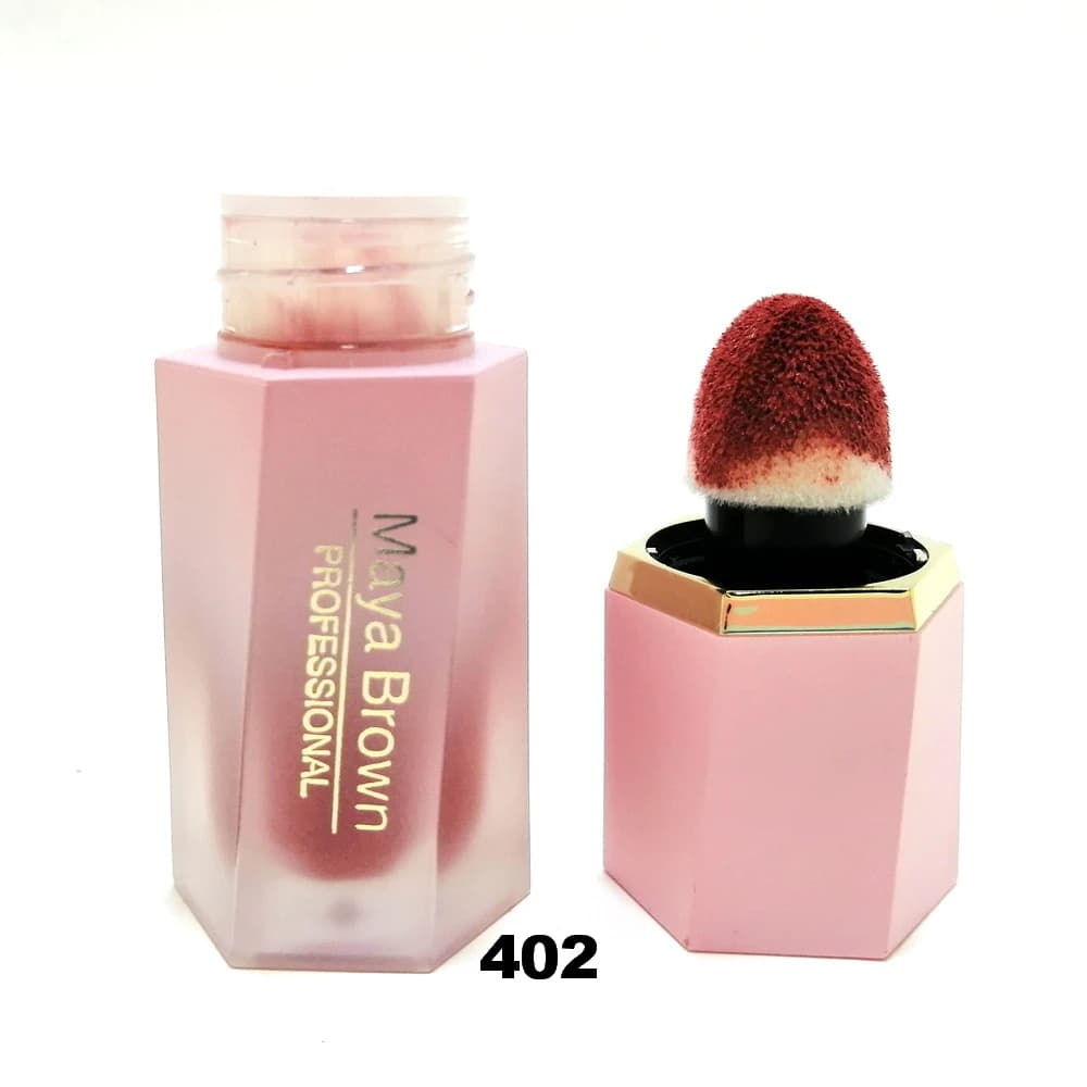رژگونه مایع مایابراون کد Maya Brown 402