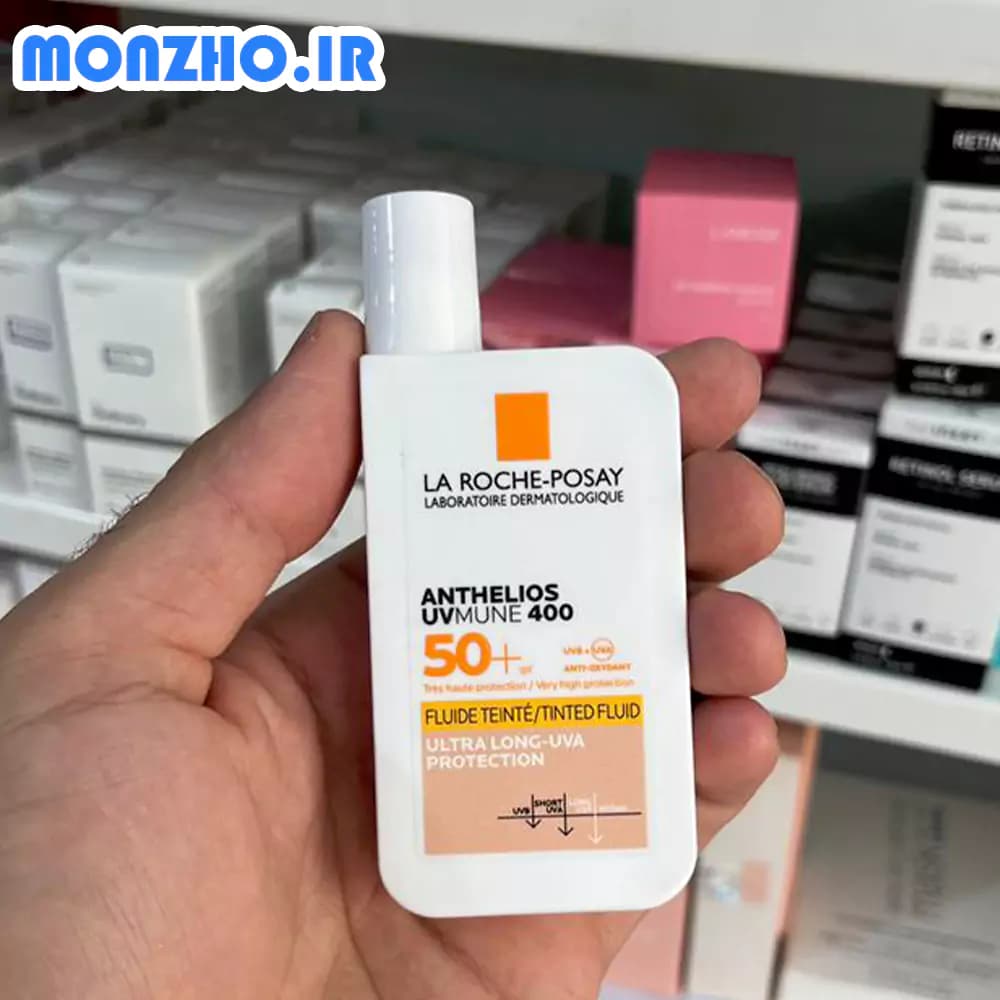 ضد آفتاب فلویید بی رنگ لاروش پوزای SPF+50 مناسب انواع پوست 50 میل — تصویر ۳