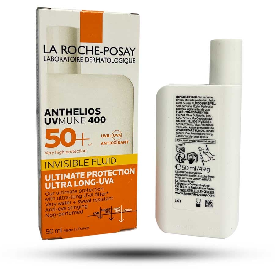 ضد آفتاب فلویید بی رنگ لاروش پوزای SPF+50 مناسب انواع پوست 50 میل — تصویر ۲
