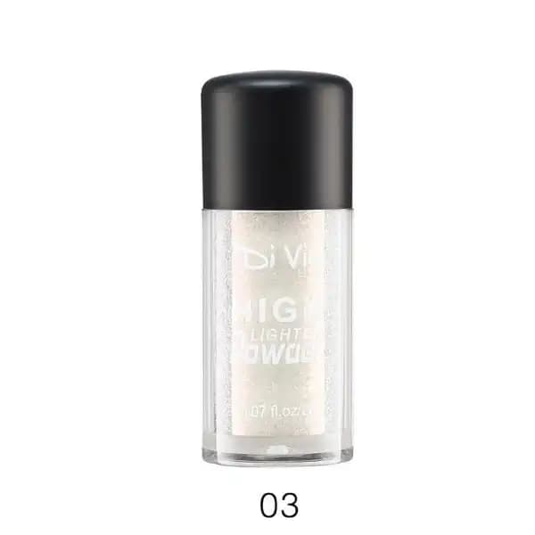 سایه هایلایتر گلیتر دیویو شماره 03 DiVio Highlighter Eyeshadow Powder