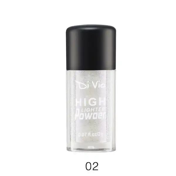 سایه هایلایتر گلیتر دیویو شماره 02 DiVio Highlighter Eyeshadow Powder