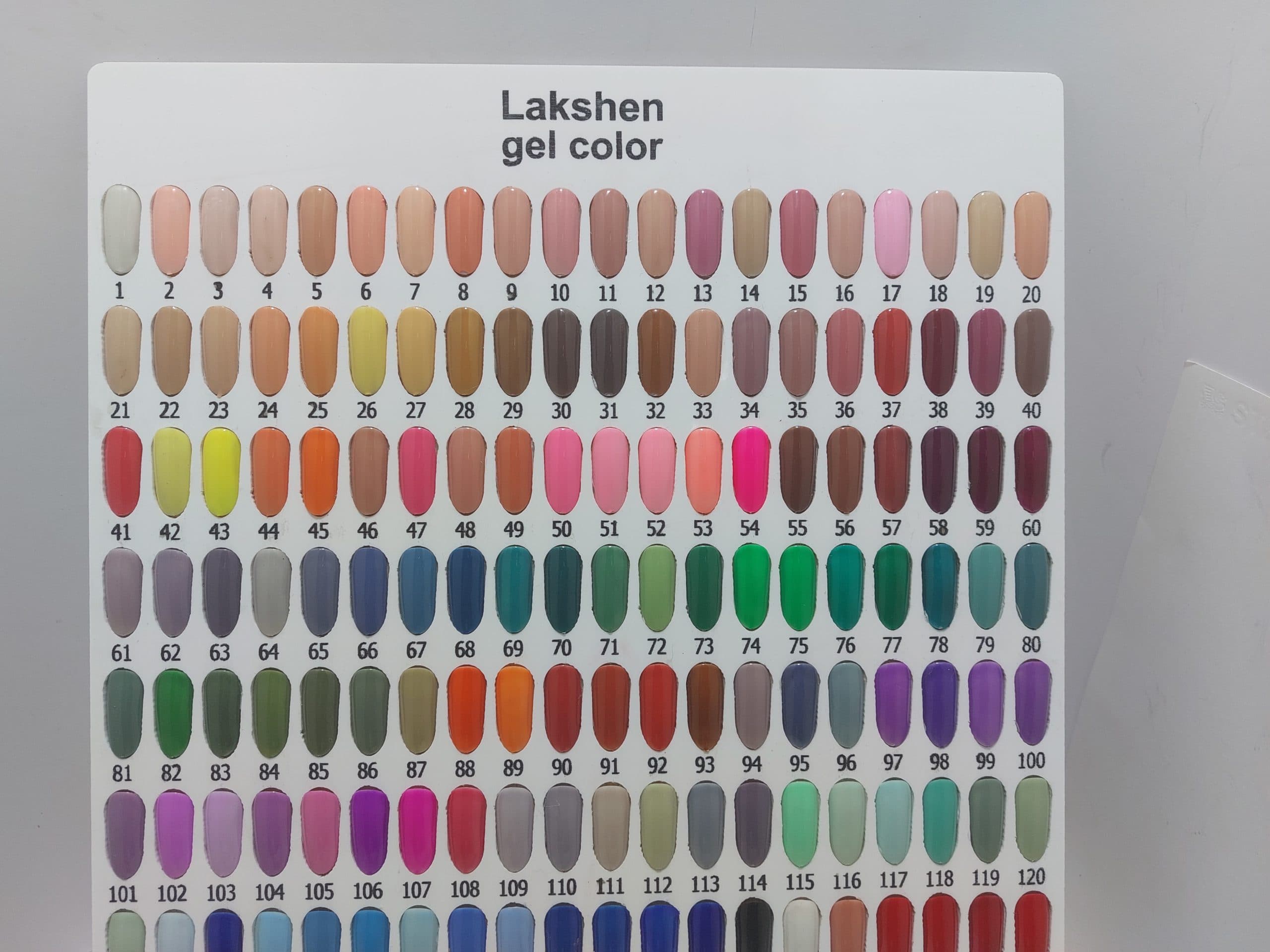 ژل لاک لاکشن Lakshen شماره 58 — تصویر ۲