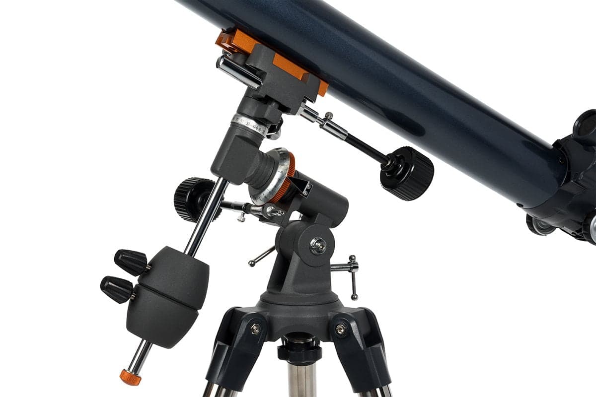 تلسکوپ شکستی سلسترون 70 میلیمتری مدل AstroMaster 70 EQ دست دوم شو رومی — تصویر ۸