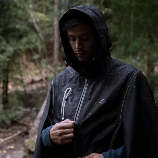 پانچو کوهنوردی چندکاره نیچرهایک مدل Long Poncho Multifunctional — تصویر ۸