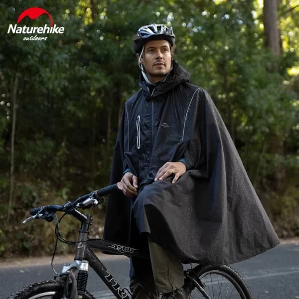 پانچو کوهنوردی چندکاره نیچرهایک مدل Long Poncho Multifunctional — تصویر ۵