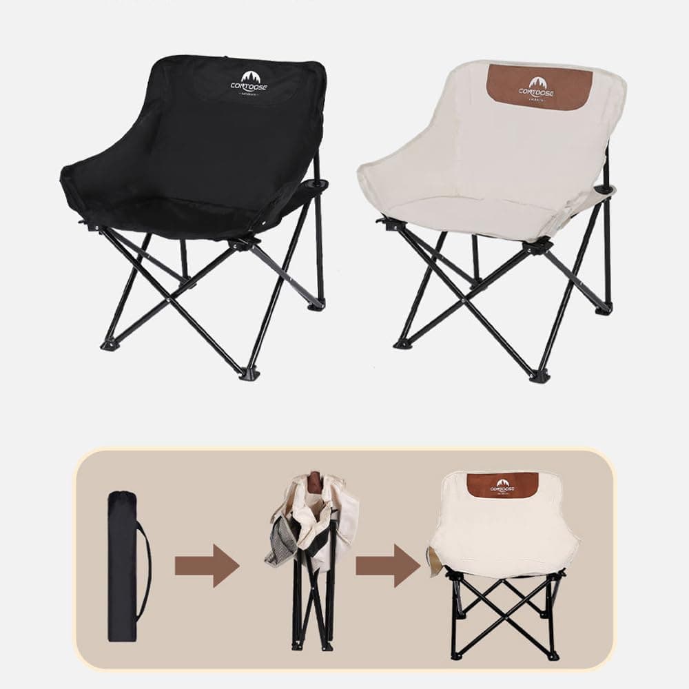 صندلی تاشو کمپینگ کانتوس مدل Folding Moon Chair — تصویر ۴