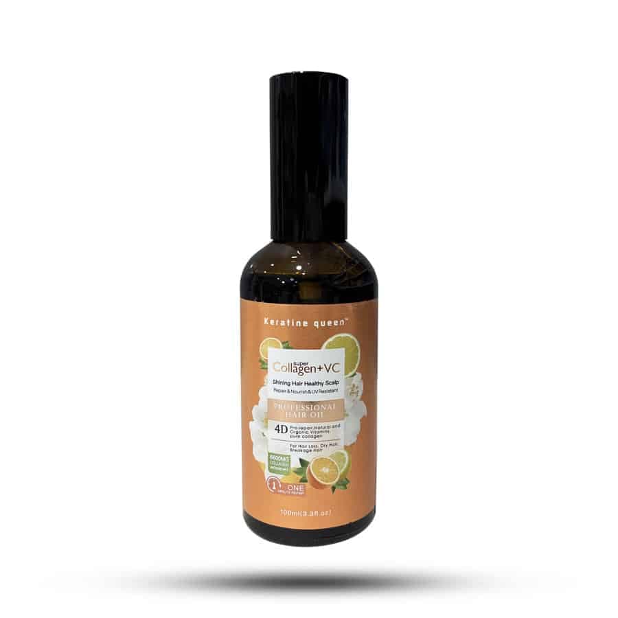 روغن پرتقال و کلاژن کراتین کویین حجم 100 میل
