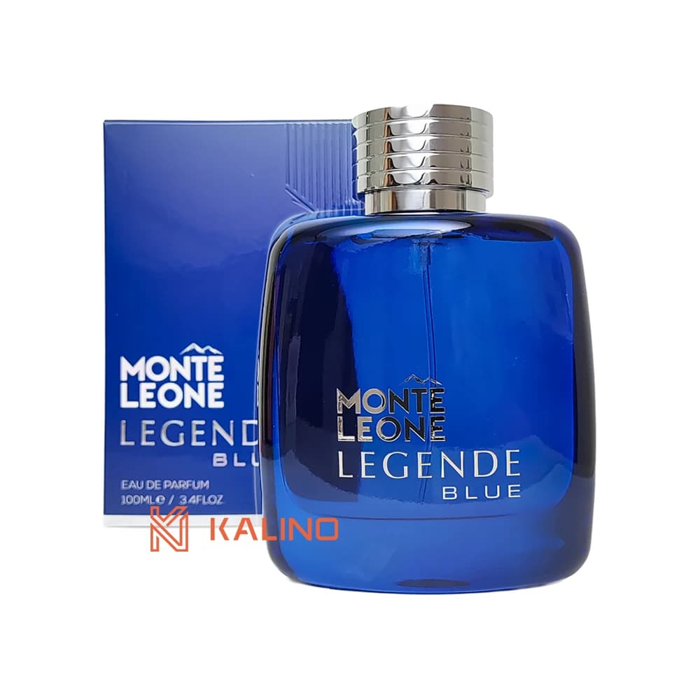 ادکلن مردانه مونت لئون لجند بلو (مونت بلنک لجند بلو) فرگرانس ورد حجم ۱۰۰ میل | Fragrance World Mont blanc Legend Blue — تصویر ۲
