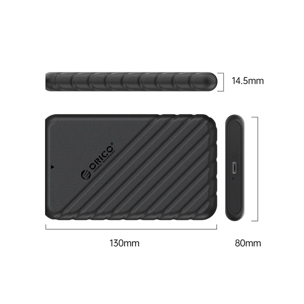قاب هارد 2.5 اینچ اوریکو Orico 25PW1C-C3 2.5 Inch Hard Drive Enclosure — تصویر ۳