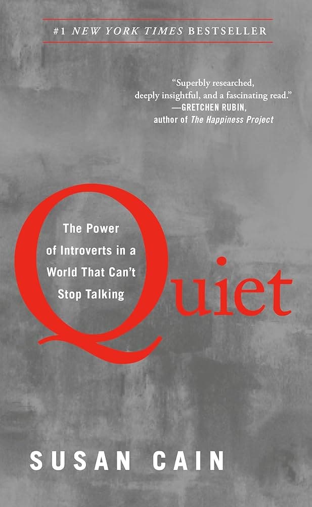 کتاب Quiet: The Power of Introverts in a World That Can’t Stop Talking (آرامش: قدرت درون‌گراها در دنیایی که نمی‌تواند از حرف زدن دست بردارد) نسخه انگلیسی PDF
