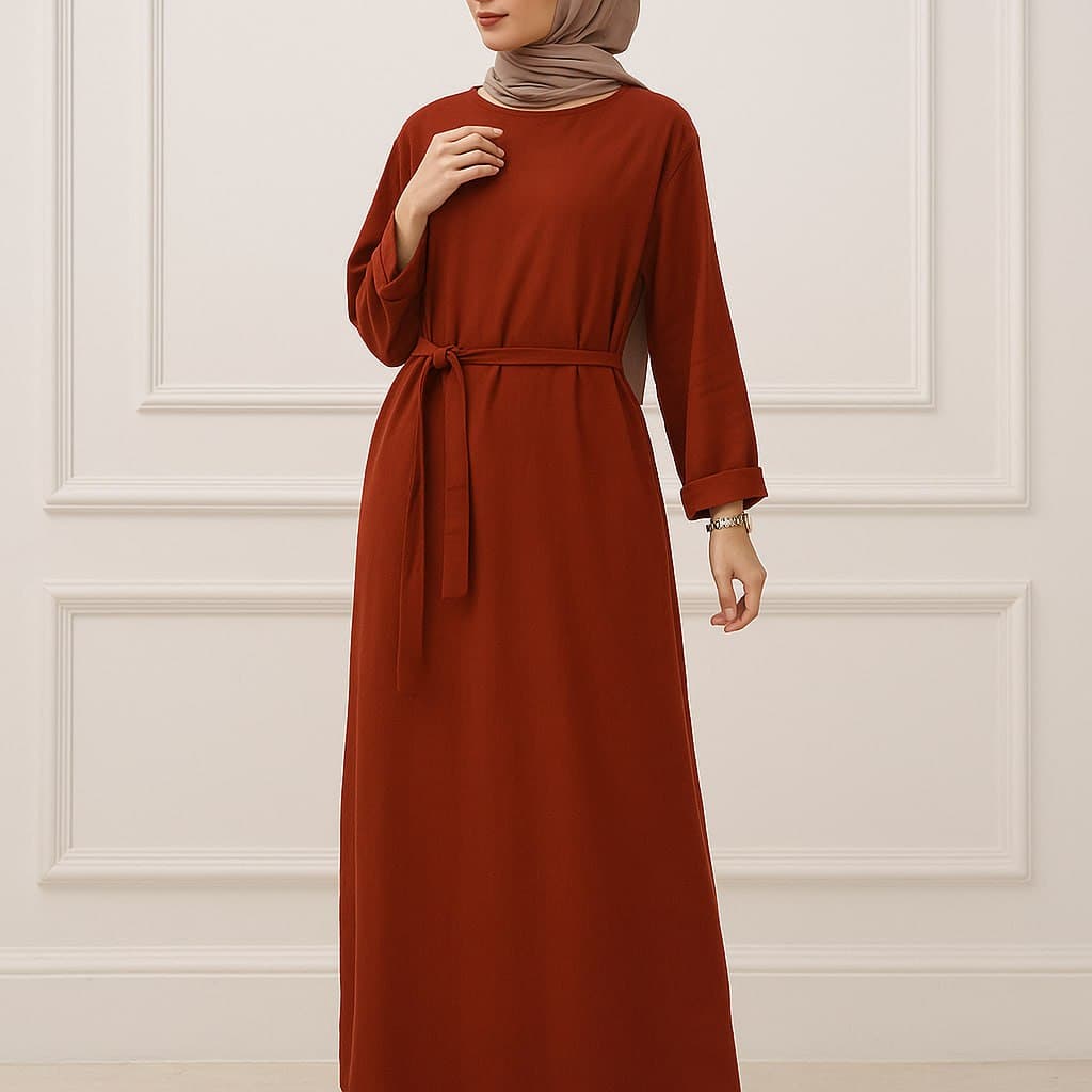 پیراهن ساحلی ابروبادی فری سایز409581 A