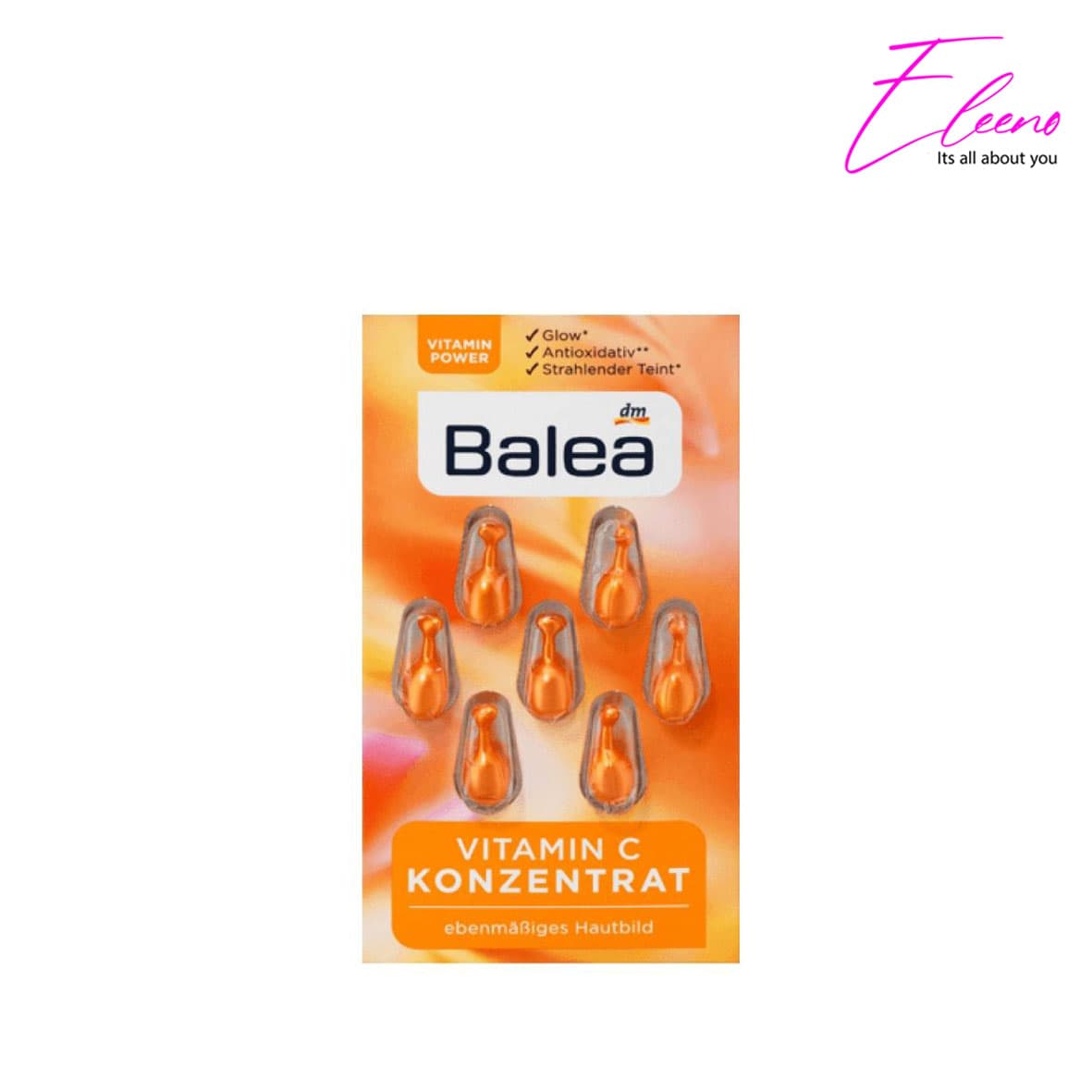 کپسول کنسانتره ویتامین سی باله آ Balea Concentrate
