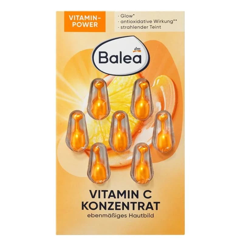 کپسول کنسانتره ویتامین سی باله آ Balea Concentrate — تصویر ۳