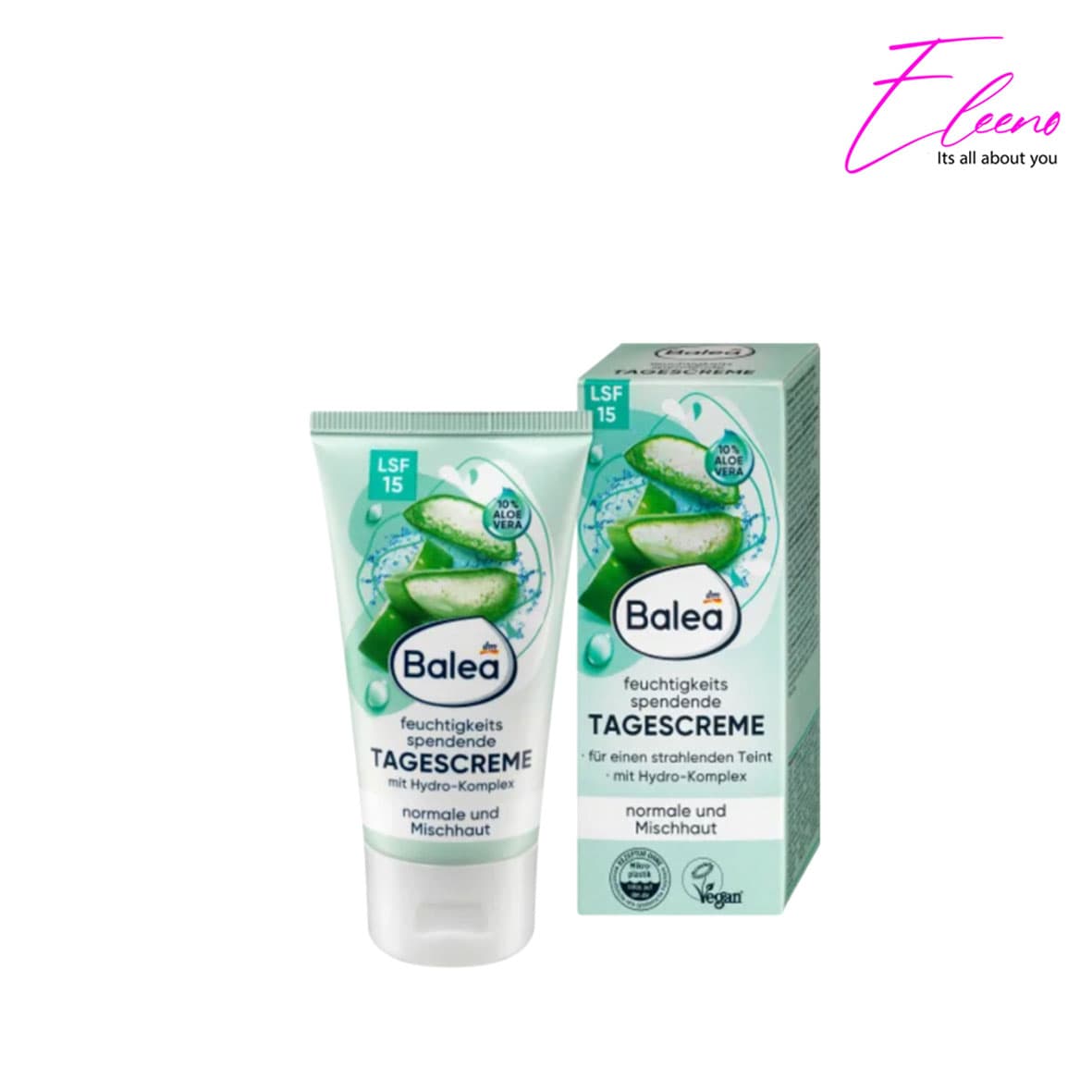 کرم روز آبرسان باله آ حاوی آلوئه ورا balea day cream aloe