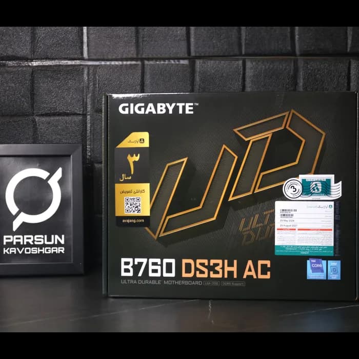 مادربرد گیگابایت GIGABYTE B760 DS3H AC DDR5 — تصویر ۲