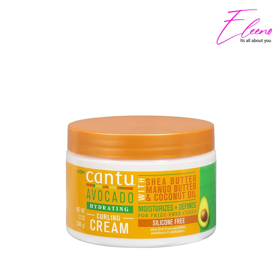 کرم فر کننده مو کانتو حاوی آووکادو Cantu Avocado Curling