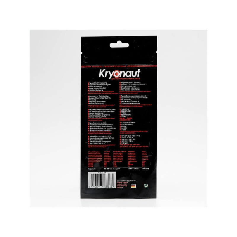 خمیر حرارتی 1 گرمی گریزلی مدل Kryonaut — تصویر ۳