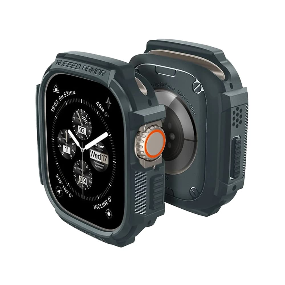 گارد اپل واچ اولترا 49mm اسپیگن مدل Spigen Rugged Armor — تصویر ۶